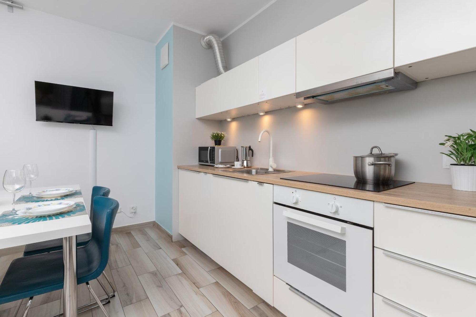 Pastel Lawendowe Wzgorze Studio With Balcony And Parking By Noclegi Renters グダニスク エクステリア 写真