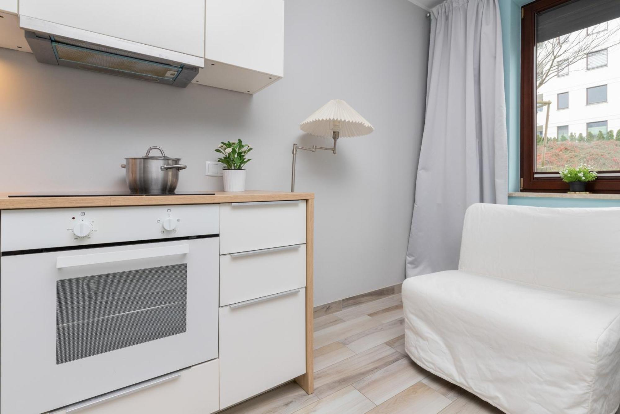 Pastel Lawendowe Wzgorze Studio With Balcony And Parking By Noclegi Renters グダニスク エクステリア 写真
