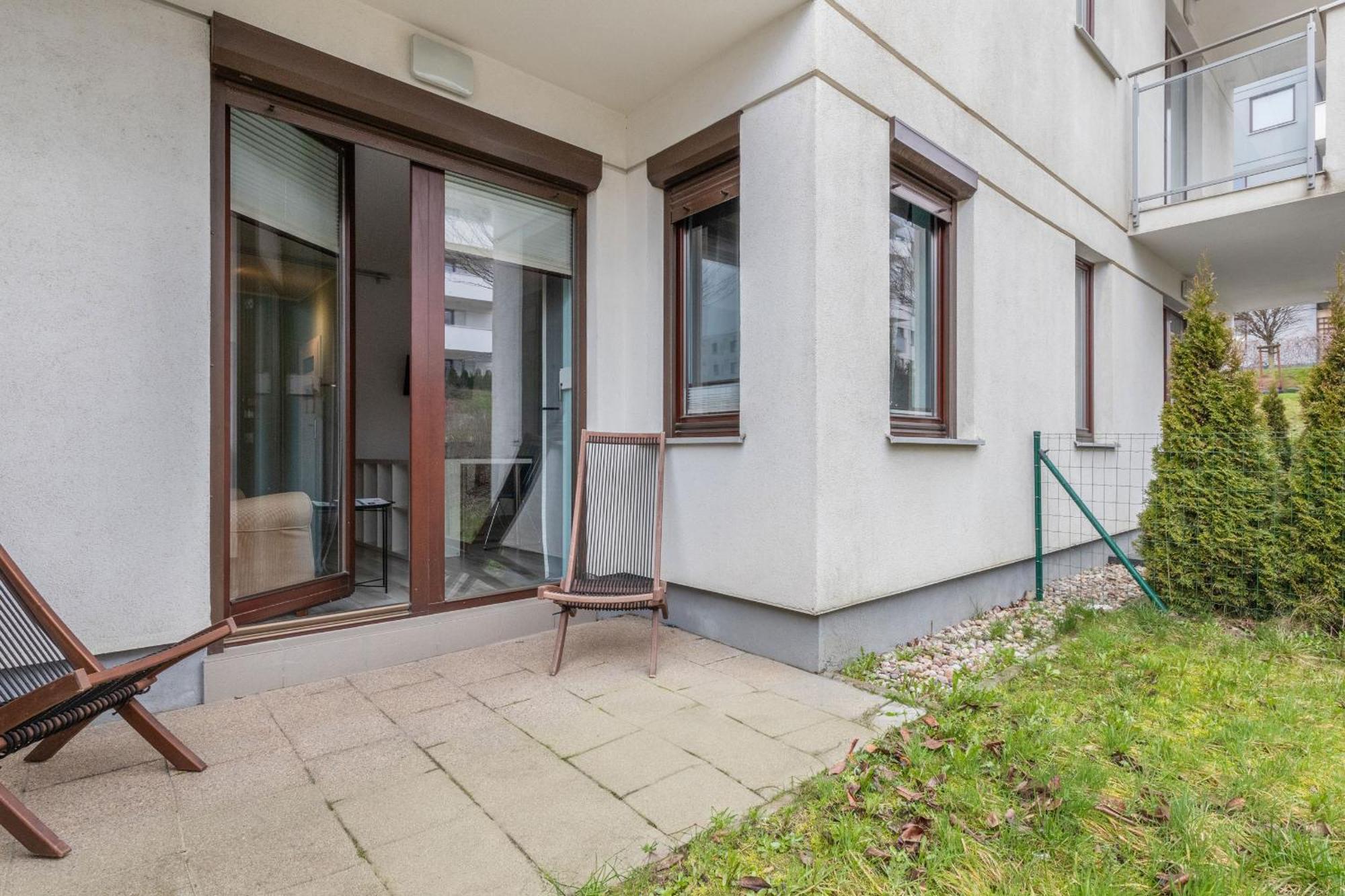 Pastel Lawendowe Wzgorze Studio With Balcony And Parking By Noclegi Renters グダニスク エクステリア 写真