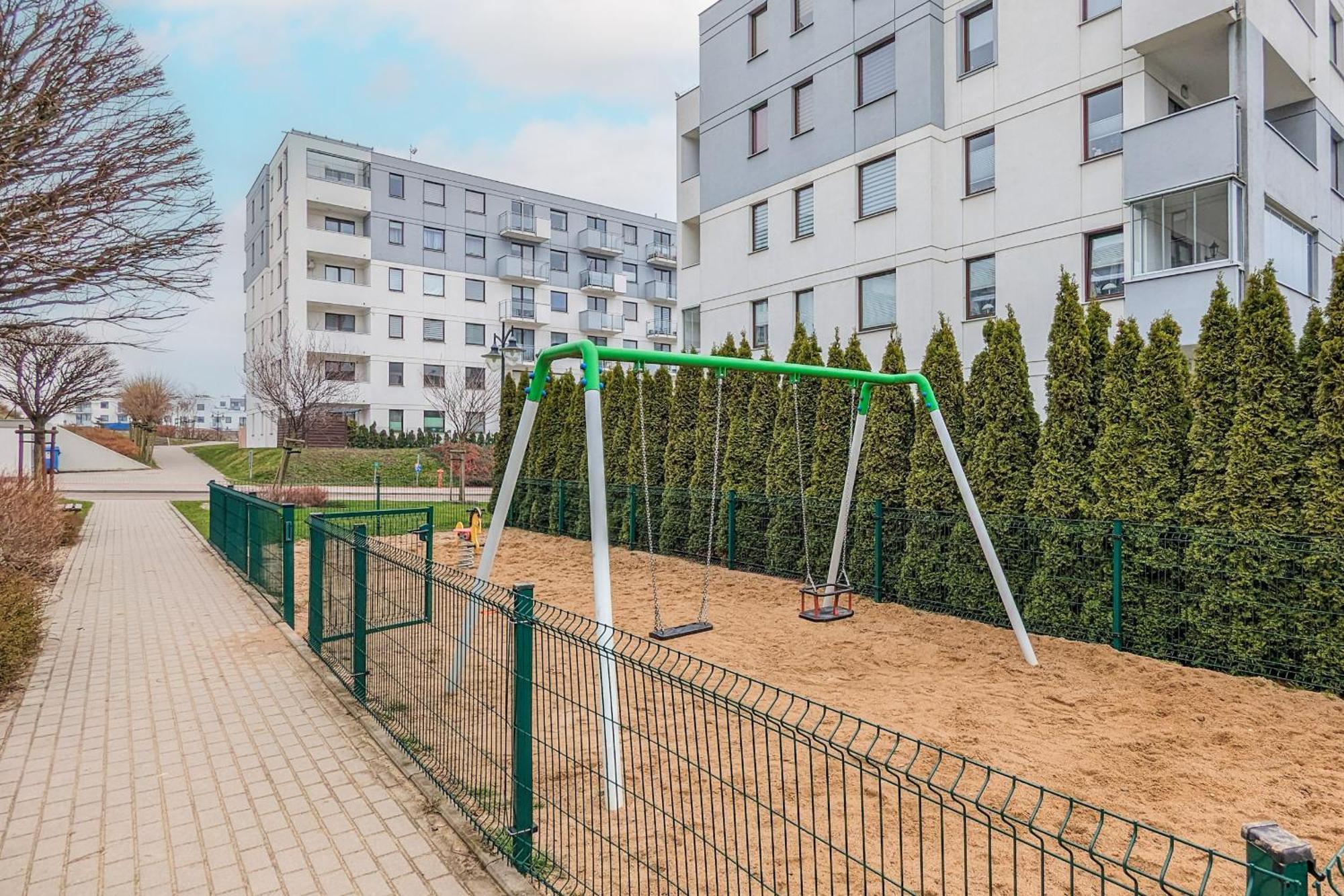 Pastel Lawendowe Wzgorze Studio With Balcony And Parking By Noclegi Renters グダニスク エクステリア 写真